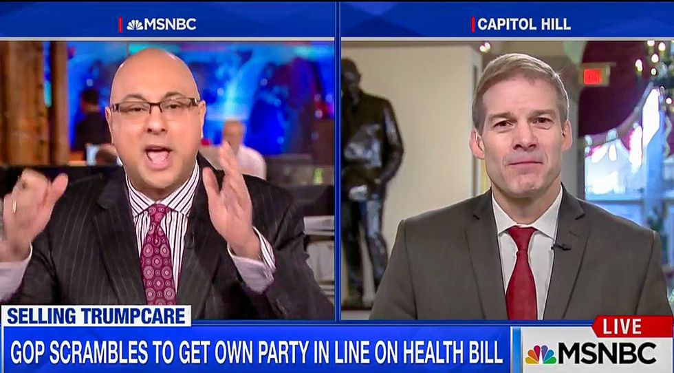 'I grew up in Canada': MSNBC host whoops GOPer for claiming people hate universal health care