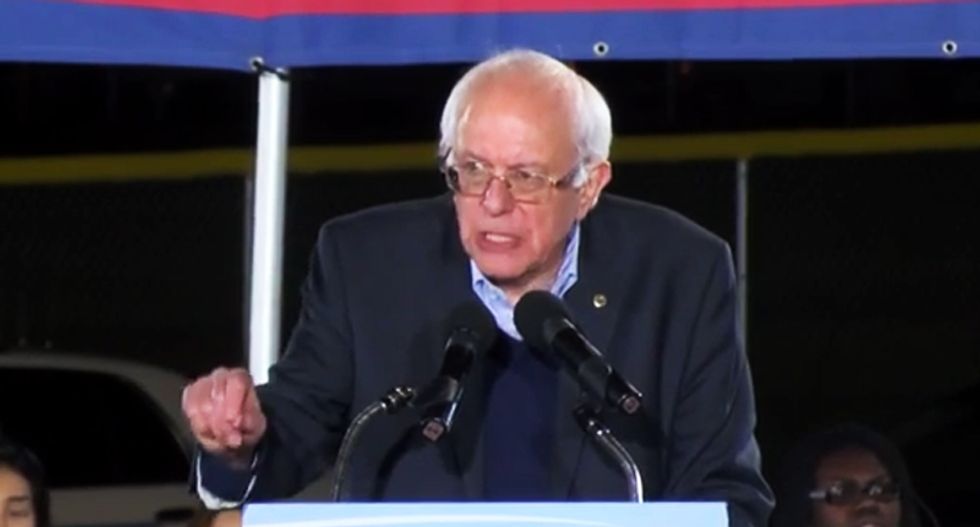 Fiery Bernie Sanders rips 'old fashioned racism' of Donald Trump: 'It's not American -- it's xenophobia'