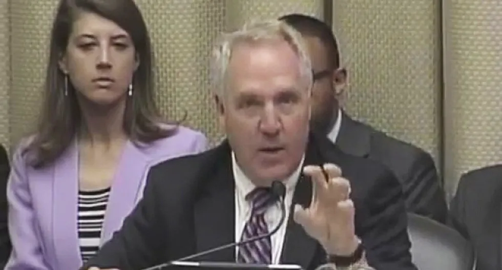 Feud breaks out during health care hearing as Republican whines that men have to pay for prenatal care