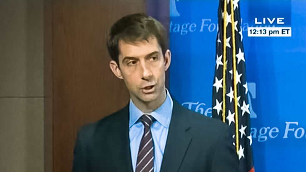 Sen. Tom Cotton: Social Security benefits cause people to ‘spiral downward’ into heroin addiction
