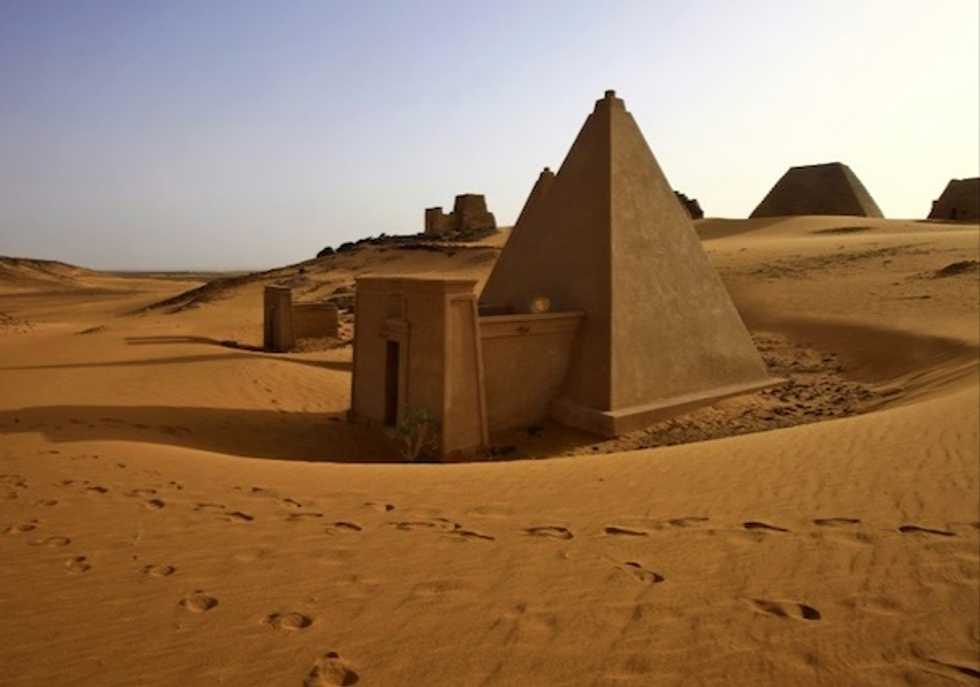Sudan unearths bones from pyramid for DNA testing