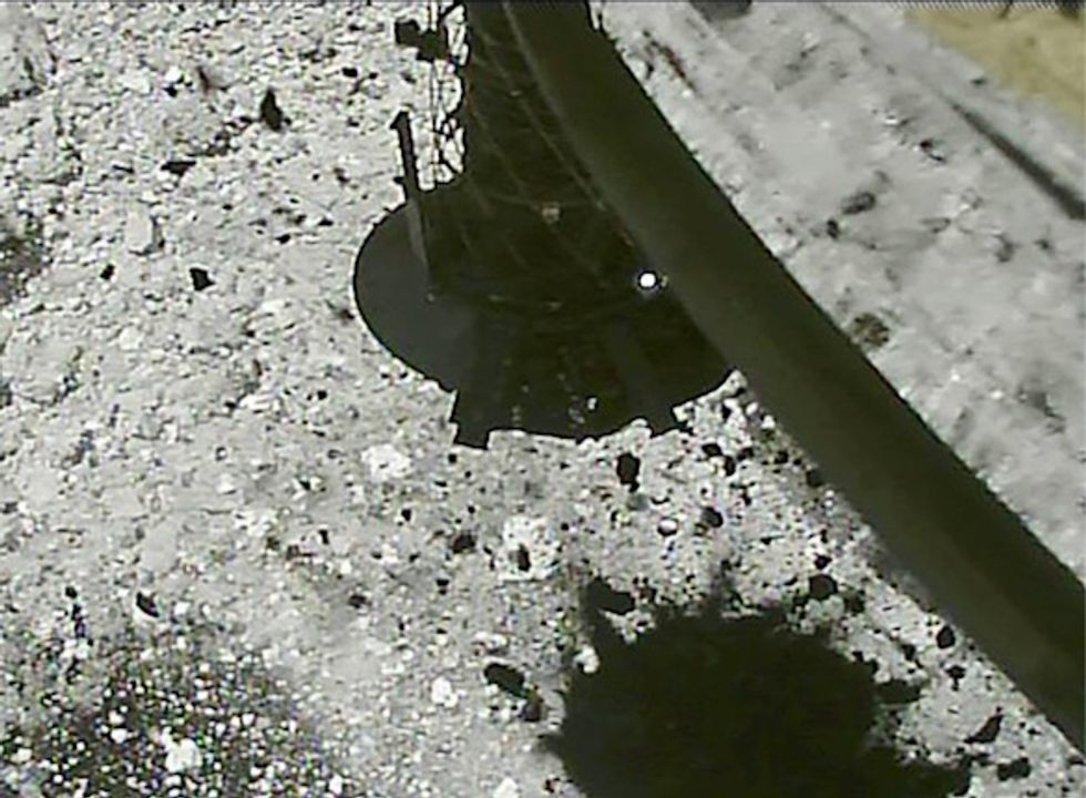 Japan probe blasts asteroid, seeking clues to life's origins