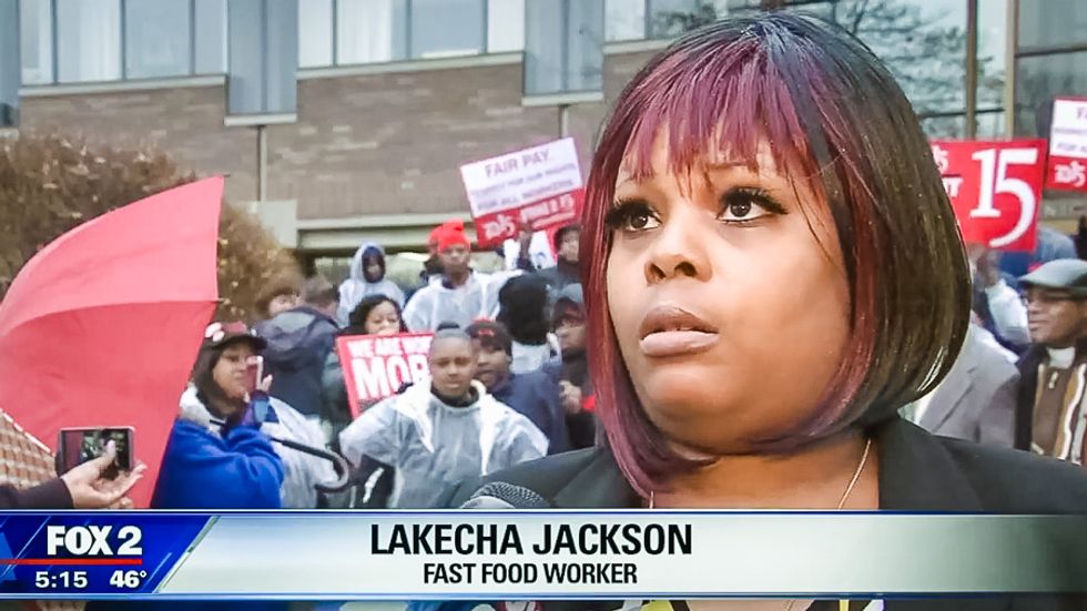 Detroit Fox reporter to fast food worker: 'Paramedics don't even make $15 and they save lives'