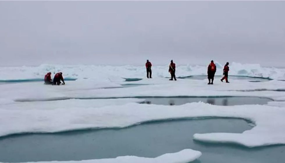 Melting Arctic sends a message: Climate change is here in a big way