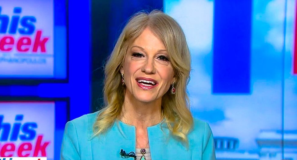 Conway unwittingly makes point about White House: 'Why would someone like me and other women work there?'