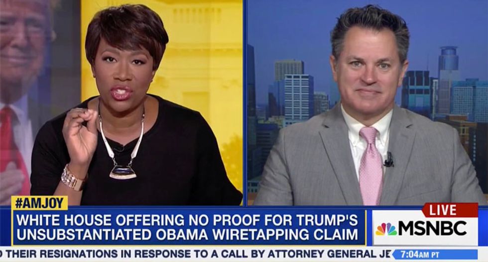 Joy Reid: Trump is surrounded by white nationalists like Bannon who keep him 'believing in conspiracy theories'