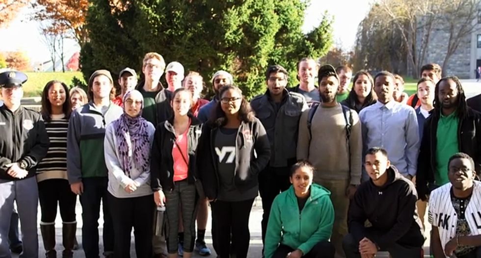 Virginia Tech gets it right by uniting to stamp out hate after threat to kill all Muslims on campus