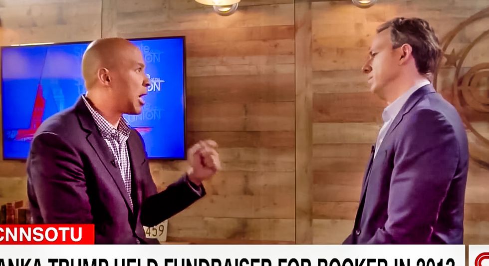 'Mendacity has become the norm': Cory Booker flays Trump for 'toxic environment being created now'