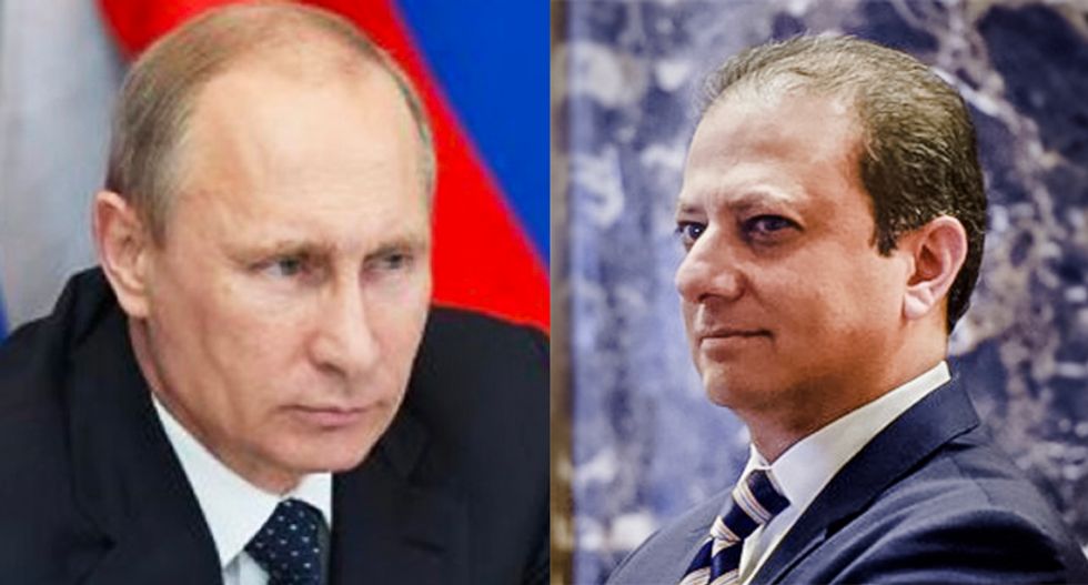 US Attorney fired by Trump was banned from entering Russia by Vladimir Putin