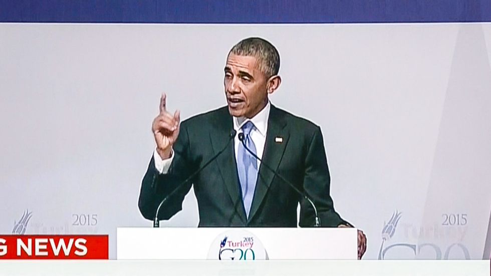 WATCH: Obama absolutely destroys Jeb Bush for his 'dark impulse' to have a 'religious test' for refugees