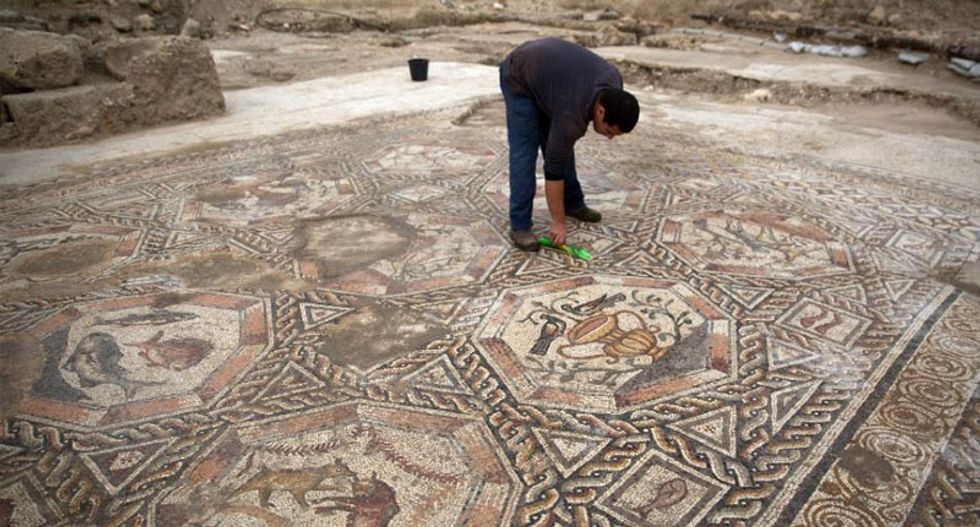 Israel accidentally finds 'impressive' ancient Roman mosaic