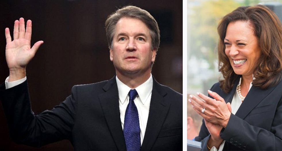 Brett Kavanaugh busted lying about even whether he watched Blasey Ford's testimony