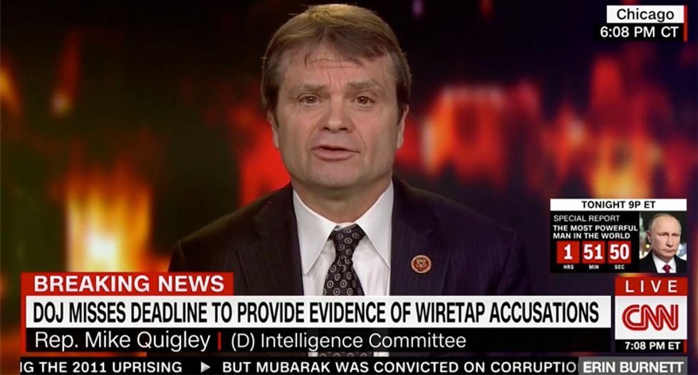 'They have to stop this charade': House intel member blisters Trump for stalling on wiretap evidence