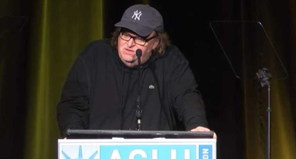 Michael Moore slams police violence against blacks and Latinos: 'This is a totally racist system'