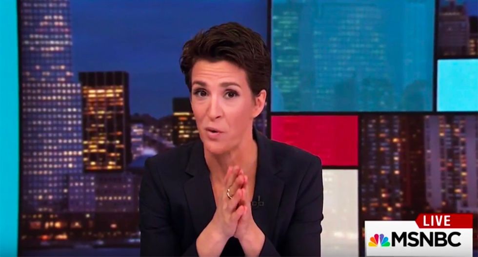 James Clapper tells Rachel Maddow the president is illegitimate: 'Trump would not be president if not for' Russia