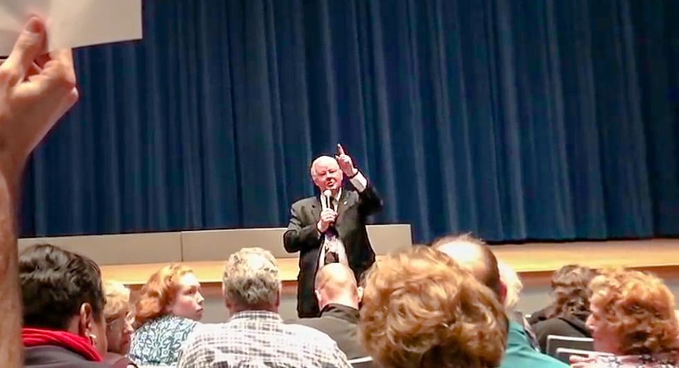 'You, sir, shut up': GOP congressman demands constituent stop complaining about violence against women