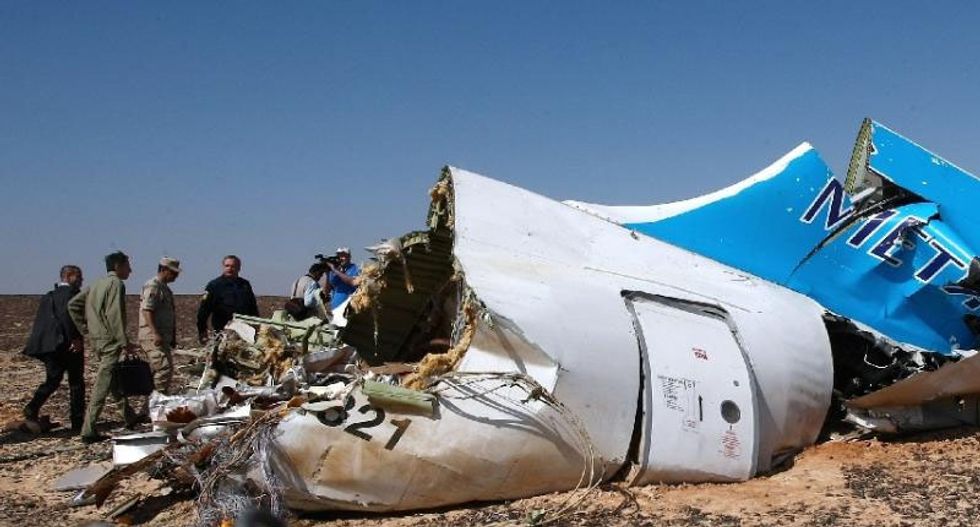 Islamic State group says it smuggled bomb onto downed Russian plane