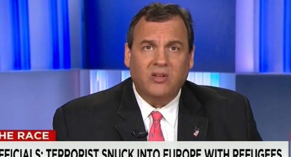 Chris Christie can't believe that the Paris attackers weren't Syrian refugees