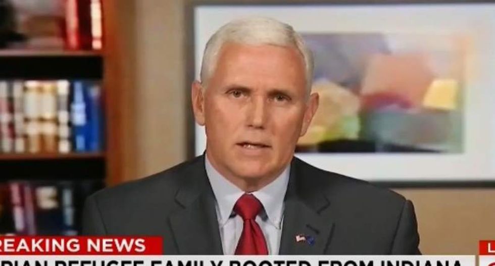 Indiana Gov. Mike Pence can't explain why he rejected Syrian refugee family found to pose no threat