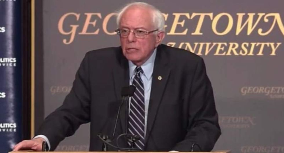 Bernie Sanders defines 'democratic socialism': 'True freedom does not occur without economic security'