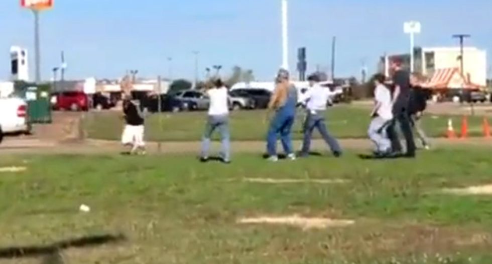 WATCH: Texas woman shoots at fleeing thief in Walmart parking lot -- then gets in truck and drives off