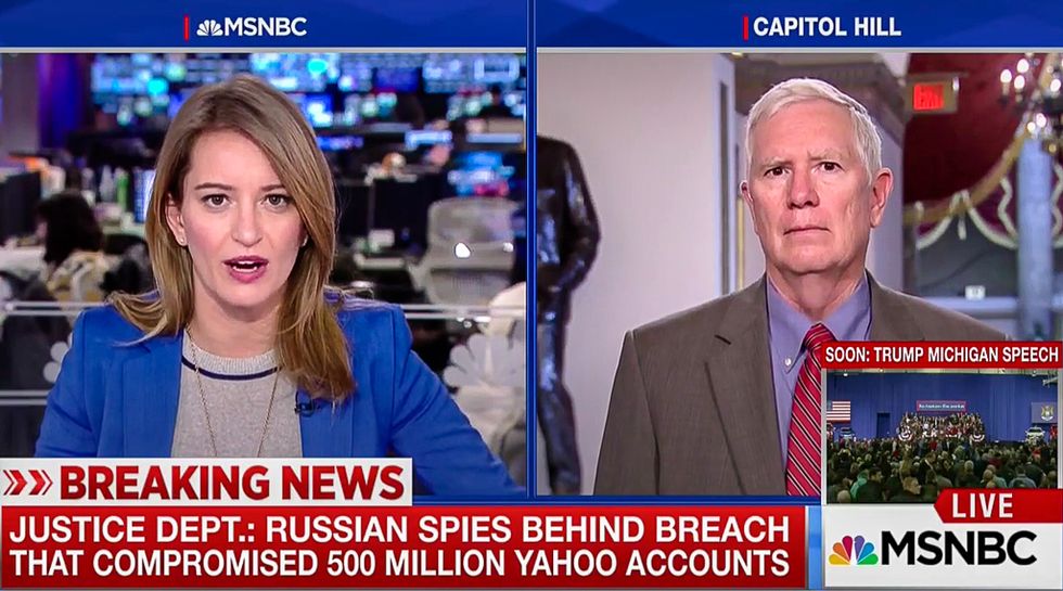 'You think it's ratings?' MSNBC's Katy Tur hands Alabama rep. his ass for attacking wiretap coverage