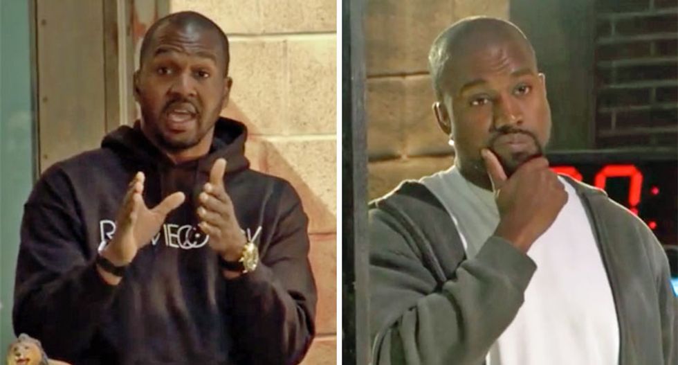 'The absence of thought': TMZ journalist slams Kanye West to his face for saying slavery was 'a choice'