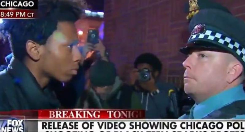 Megyn Kelly: It's not 'appropriate' for black protester to stare at Chicago cop