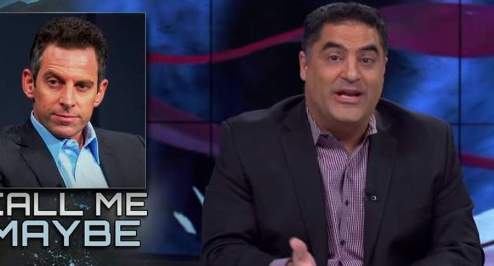Cenk Uygur: Sam Harris' anti-Muslim 'thought experiments' are like Repubs' actual policy ideas