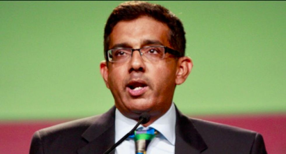 Trump says will pardon conservative commentator Dinesh D'Souza