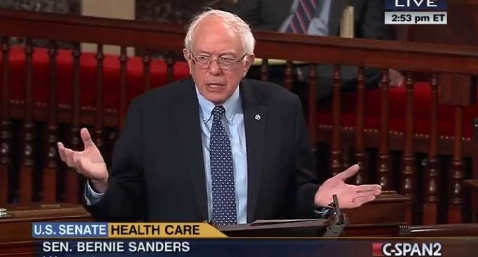 Bernie Sanders returns from surgery to smack down GOP 'witch hunt' on Planned Parenthood
