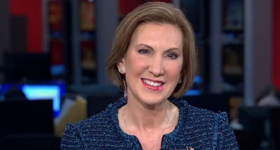 Twitter rips Carly Fiorina for pandering to Iowa voters by rooting against her alma mater