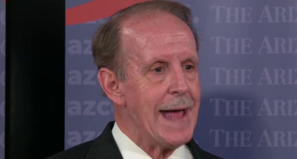Arizona GOP candidate melts down and invites critics to challenge him at the gym when Dem opponent declares victory