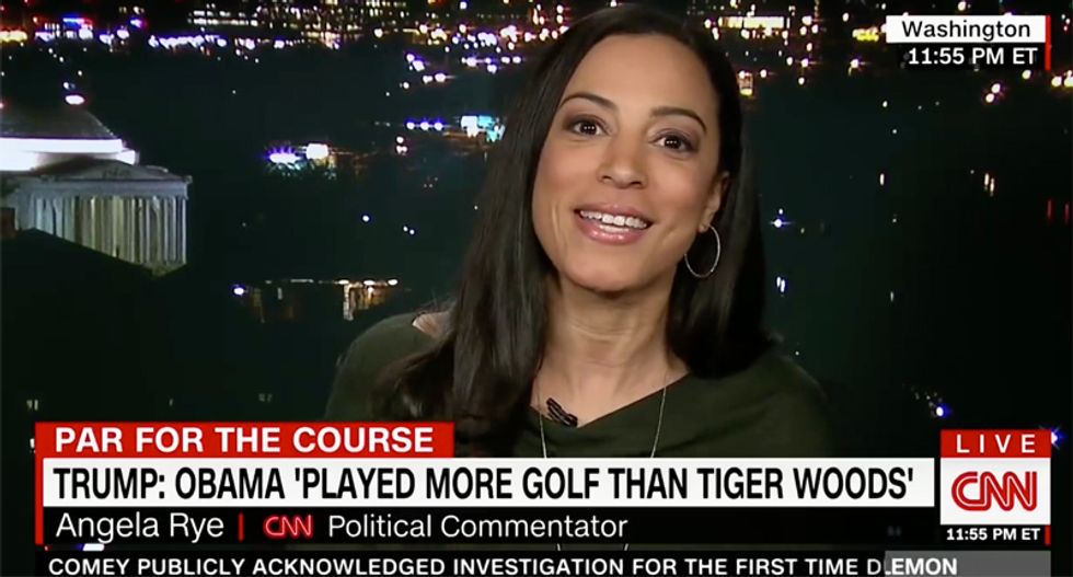 ‘Sean Spicer doesn’t believe Sean Spicer at this point’: Watch Angela Rye ridicule press secretary's lies