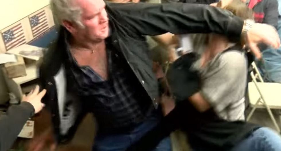 Indiana town hall meeting erupts into violent fist fight after board axes popular town marshal