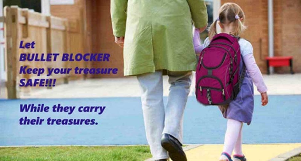 Bulletproof backpacks for kids? Here are 10 sick products you can buy in America -- thanks to the NRA