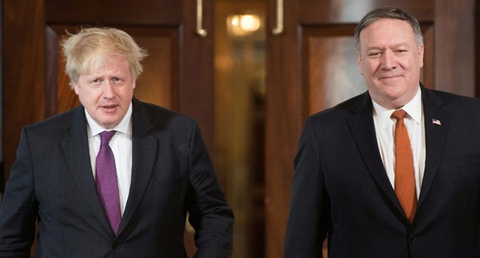 Europe sends Boris Johnson to US in last-ditch bid to save Iran deal
