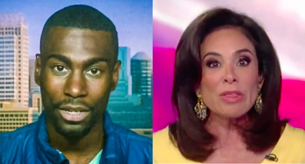DeRay McKesson tells Fox's Judge Jeanine to 'stop lying' about charges he 'directed BLM violence'