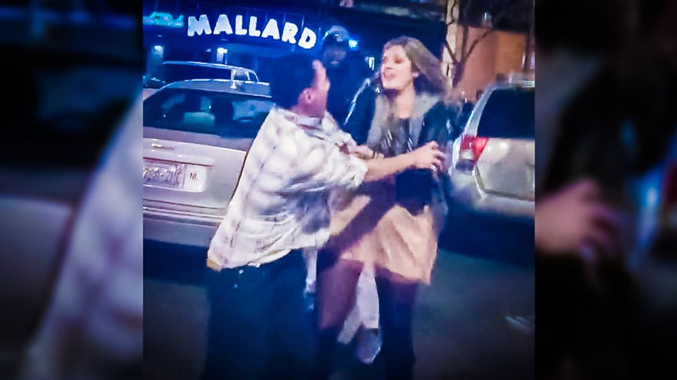 Video catches men shouting N-word while attacking a white woman on a date with a black man