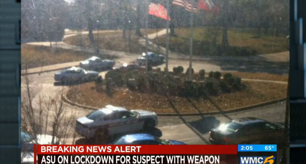 Arkansas State gunman taken into custody after terrifying campus in hour-long standoff