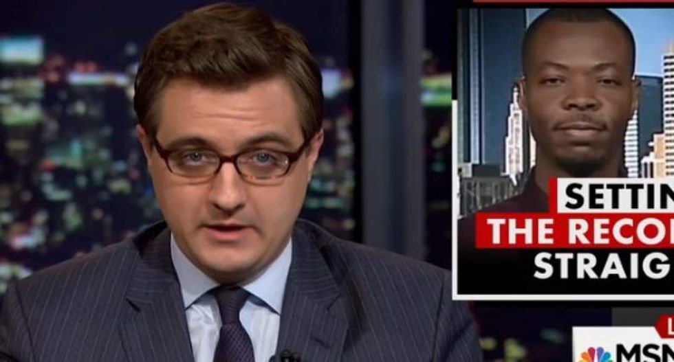 Chris Hayes rips conservative media for pushing fake story linking exiled veteran to ISIS