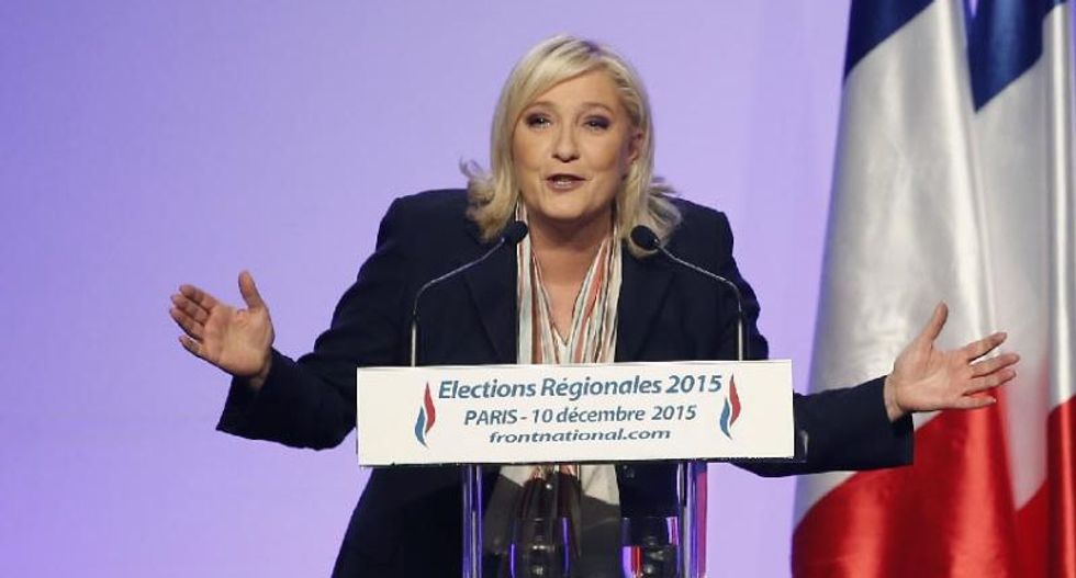 France's far-right National Front battles for historic poll win