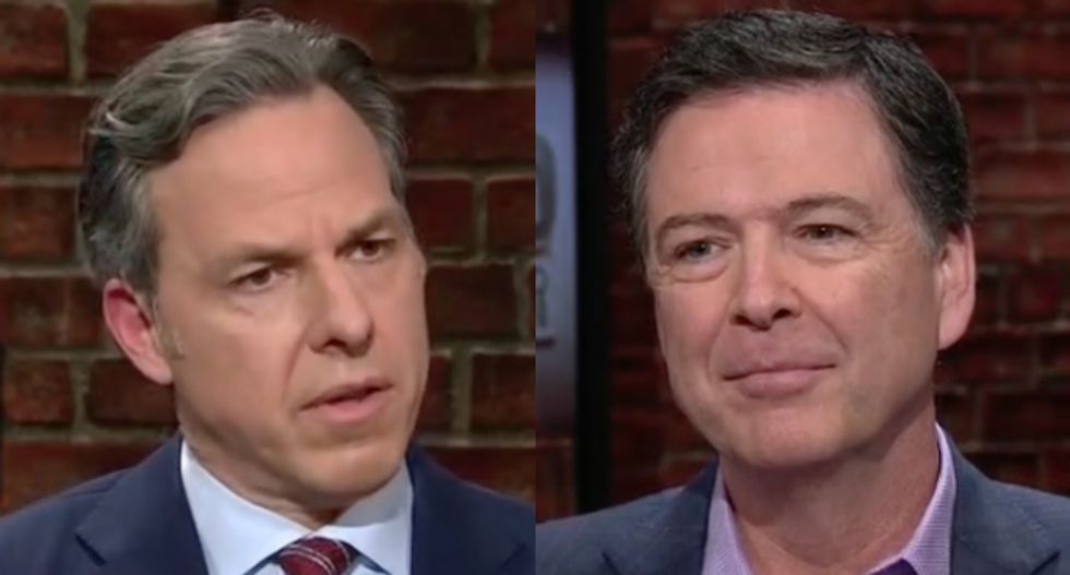 'I don't hate him': James Comey explains his surprising relationship with 'bully-like' Trump to CNN's Tapper