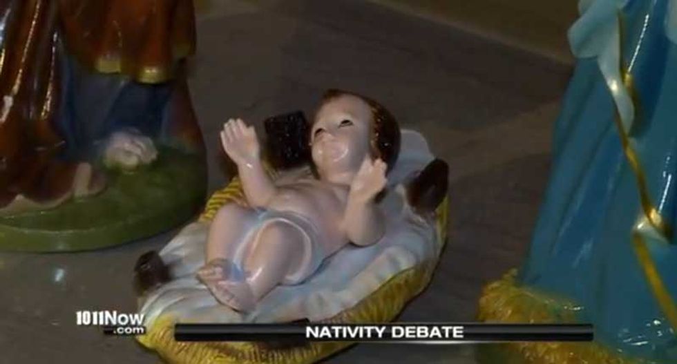 'Good without God': Nebraska atheists take over Lincoln nativity space to promote tolerance