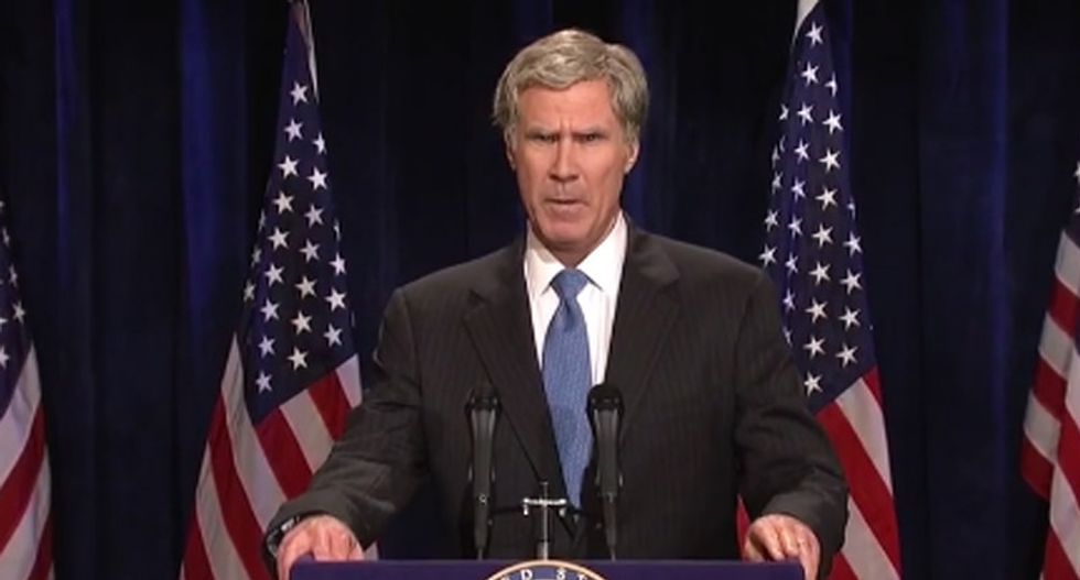 Bush-impersonating comic Will Ferrell jabs Trump for his 'thin skin': 'Can't you just go with it?'