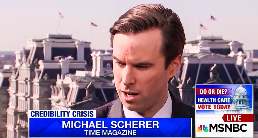Time Magazine reporter: Trump will keep spouting falsehoods because 'he thinks it's working for him'