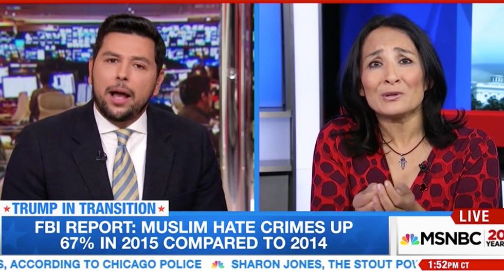 Pro-Trump Muslim whines about ‘bias’ when asked why she blames victims of anti-Islam hate attacks