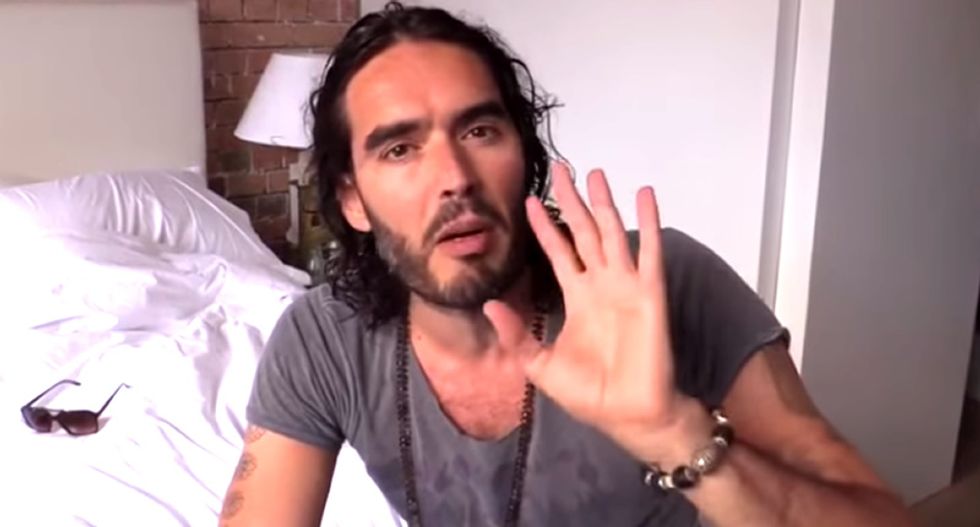 Russell Brand could face Twitter ban after tweeting phone number of journalist
