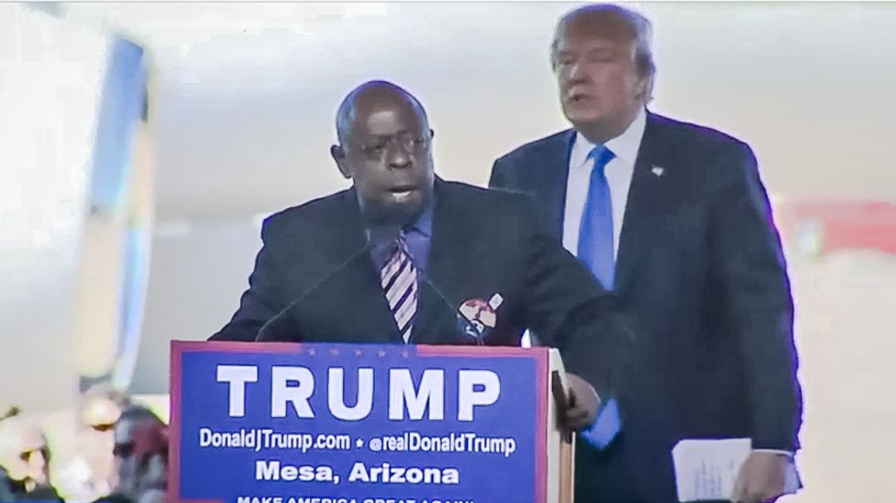 Speaker at Trump rally: 'I believe he was sent from God' to stop 'this oppression from illegal aliens'
