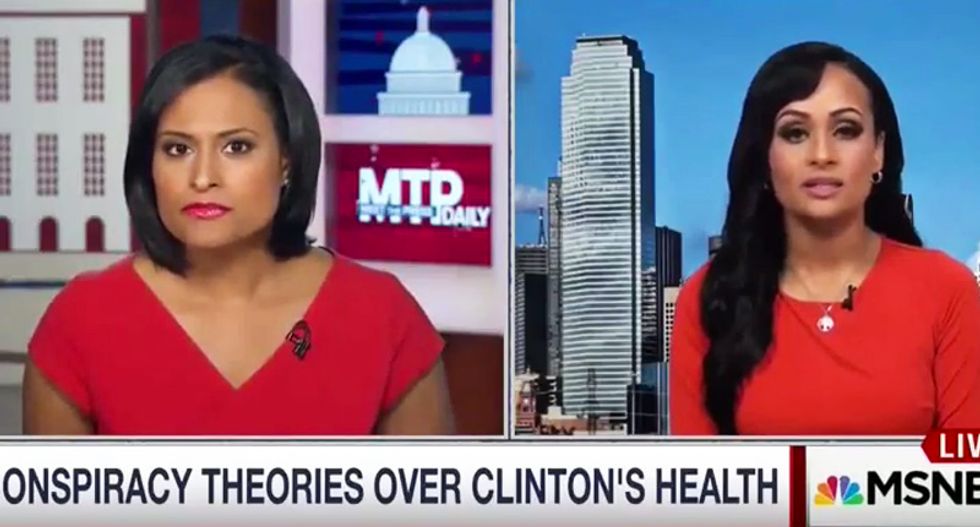 Trump spokesperson Katrina Pierson plays doctor on MSNBC and diagnoses Hillary with 'dysphasia'